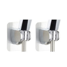 MIRINAE 膠粘角度可調淋浴頭掛架, 2個