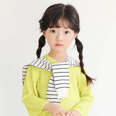 아동용 단가라 니트 머플러