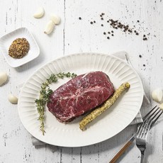 코빅푸드 미국산 갈릭버터 시즈닝 부채살스테이크 (냉장), 300g, 1개