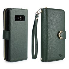 NIXXO Pebble 拉鍊收納錢包式書本型手機殼