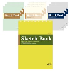 Heemangnote 美術用專家素描本 170g 隨機出貨, 4開, 9張, 10個