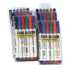 JAVAPEN 動力油筆6色套組, 黑色、藍色、紫色、綠色、紅色、橙色, 6套