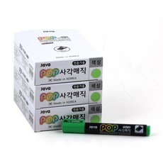 JAVAPEN 油性馬克筆 6mm, 淺豆綠, 36個