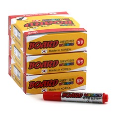 JAVAPEN 強力白板筆, 紅色, 36個