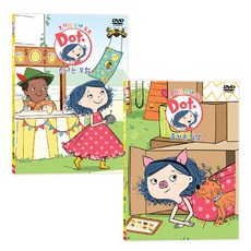 好奇少女Dot 第1季 刺激的冒險 + 第2季 愉快的日常 幼兒 / 兒童 英語 DVD 12片套組, 12CD