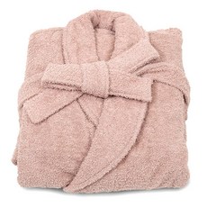 COTTON 100프로 호텔 샤워가운 성인 여성용, 피치, 1개