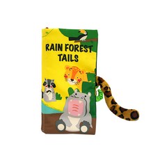 오감발달 바스락 꼬리 영어 헝겊책 : RAIN FOREST TAILS 열대우림, 그린키즈, 그린키즈 편집부, 상세 설명 참조