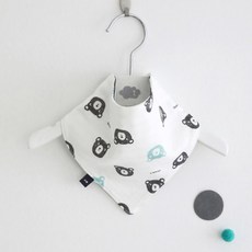 Cordi-i 小熊領巾圍兜