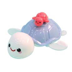 마이리틀타이거 터틀 패밀리 목욕 놀이 완구, 블루, 1개