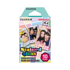 instax 拍立得 迷你膠片彩色玻璃 10p, 單品, 1個
