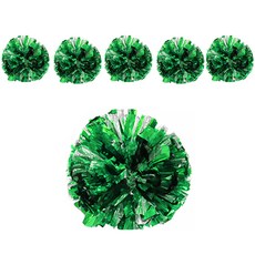 LivingDA 雙色加油彩球, 綠色, 6個