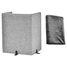 SELRUMI 折疊平板電暖器 + 小毛毯, SEL-HT2500J, 銀色