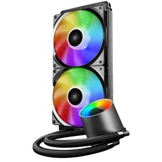 DEEP COOL CPU 散熱器 280 RGB, DEEPCOOL GAMER 風暴城堡 280 RGB