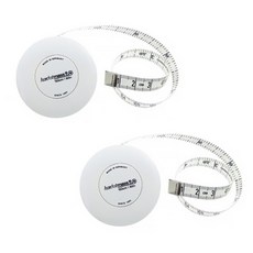 hoechstmass 裁縫用 Roll-fix 彩色捲尺 1001 隨機出貨, 1.5m, 2個