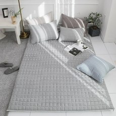 法蘭絨絎縫床墊套, 木炭