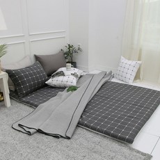 Beaumonde 法蘭絨單層罩 Zek, 木炭