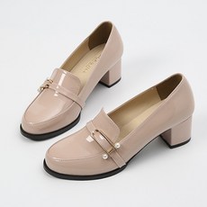 JACK&JILL 5cm 珍珠扣環厚底高跟鞋 JA0105