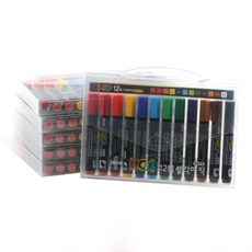 JAVAPEN POP 方頭麥克筆, 12色, 72個