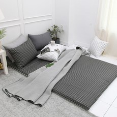 Bomonde法蘭絨單層床墊套 Reti, 木炭