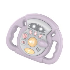 펀머치 유아 자동차핸들 멜로디 완구 4578, 혼합 색상, 1개