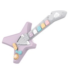 펀머치 유아 베이스기타 멜로디 완구 4572, 혼합 색상, 1개