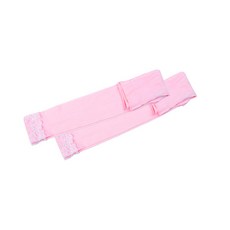 女童款無髮蕾絲芭蕾緊身褲 2入