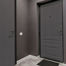 HYUNDAE sheet 簡易黏貼式彩繪木紋貼紙, HPW-22706深灰色