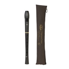 DABell 文藝復興巴洛克式直笛 DSR-201B, 黑色, 1套
