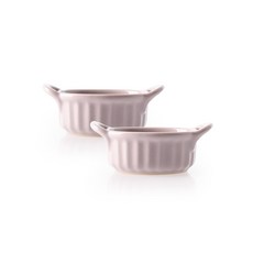 PRELUDE Creamy雙耳醬料碗, 印度粉紅色, 2個