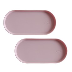 에이드엘 일립스 실리콘 트레이, 인디핑크, 2개