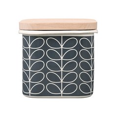 orla kiely 搪瓷搪瓷儲存容器灰色, 1個