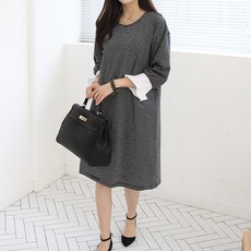 BONBONSTORY 孕婦條紋連身裙