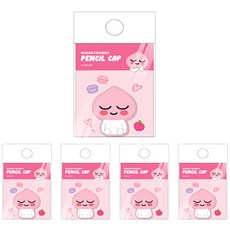 KAKAO FRIENDS 矽膠鉛筆套, Apeach, 5包