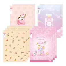 ibis 小學3-6年級 聯絡簿 窄格 女生用 11363, 10個, 隨機出貨