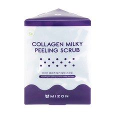 MIZON 膠原蛋白乳狀去角質面部磨砂膏, 7克, 24個