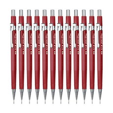 JAVAPEN 不透明彩色製圖自動鉛筆 勃根地紅, 12個, 0.5mm