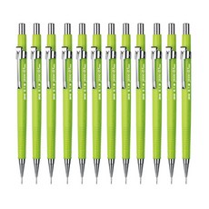 JAVAPEN 不透明彩色製圖自動鉛筆 萊姆綠, 0.5mm, 12個