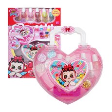 Candy girl 心形造型手提包美甲裝飾品組, 混色