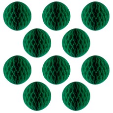 리빙다 허니콤모빌 장식 10p, 그린