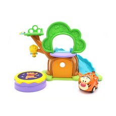 디즈니베이비 오볼 푸우 트리하우스 풀백장난감, 혼합색상, 1개