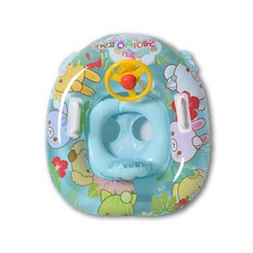 RAINBOW FRIENDS 兒童汽車游泳座圈, 混合顏色, 1個