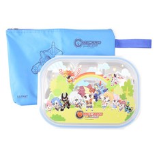 LILFANT 不鏽鋼餐盤便當袋組 BBM6011, 混色, 餐盤+蓋子+便當袋