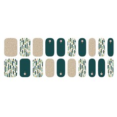 바바코코 블링이지 젤 네일스티커, 파인트리, 1개