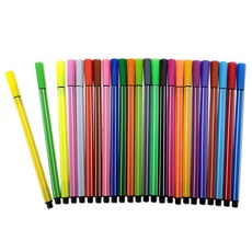 Bluemato 掛鉤式彩色筆 BMM003 24色組, 隨機出貨(外殼), 6套