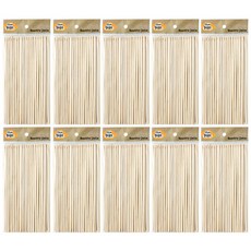 YOUNGSTAR竹子熱巴烤肉叉 22cm, 100件, 10個