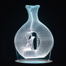 Home mine LED 3D氣氛燈 動物3系列 G款, G05 小鳥