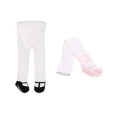 HI BABY CLUB 孩童瑪莉珍鞋造型褲襪+芭蕾舞造型褲襪組