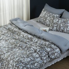 지베딩 밀크티 나노화이바 차렵이불