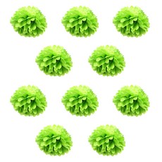 리빙다 꽃모빌 10p, 라임그린