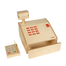 educo 木質金錢登記機角色扮演商店遊戲, 混色